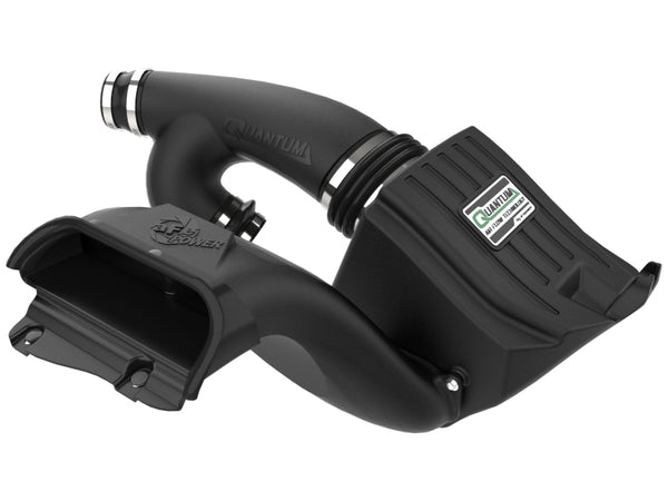 aFe 15-24 Ford F-150 EcoBoost V6 2.7L/3.5L (tt) Quantum Cold Air Intake System w/ Pro DRY S Filter - Bull Strap