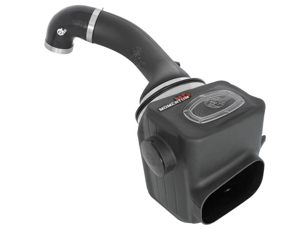 aFe 16-19 Nissan Titan XD V8 5.0L Momentum HD Cold Air Intake System w/ Pro DRY S Media - Bull Strap
