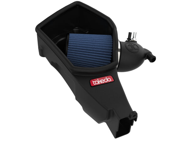 aFe 18-21 Kia Stinger L4 2.0L (t) Takeda Stage-2 Cold Air Intake System w/ Pro 5R Filter - Bull Strap