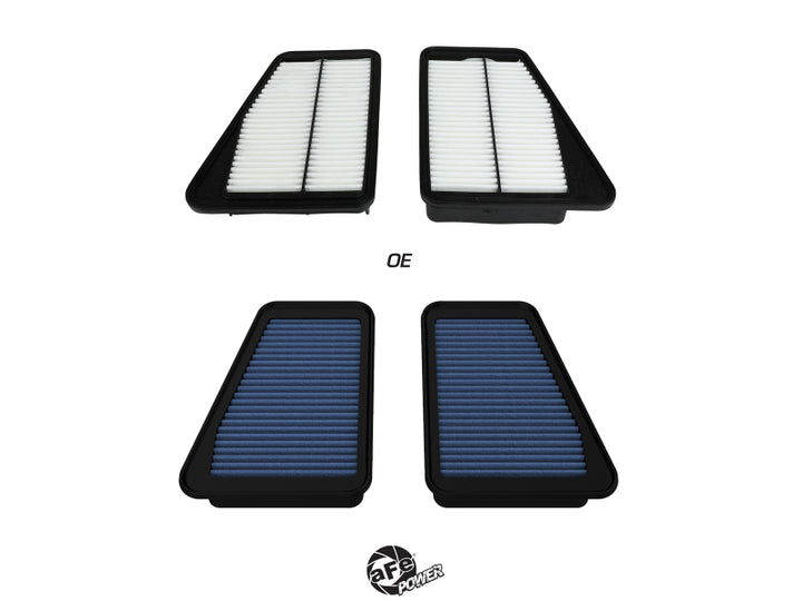 aFe 18-21 Kia Stinger V6-3.3L (tt) Magnum FLOW OE Replacement Air Filter w/ Pro 5R Media - Bull Strap