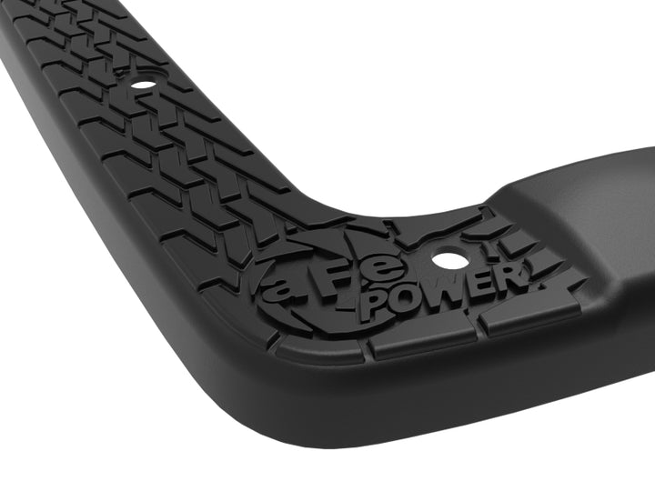 aFe 18-22 Jeep Wrangler JL (4-Door Models w/ 3-Piece Hard-Top Only) Terra Guard Tub Rail Covers - Bull Strap