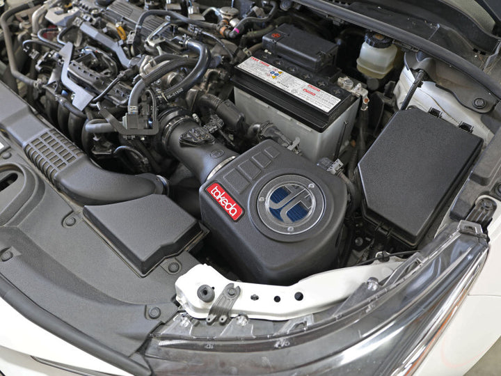 aFe 19-20 Toyota Corolla Takeda Momentum Cold Air Intake System w/ Pro 5R Media - Bull Strap