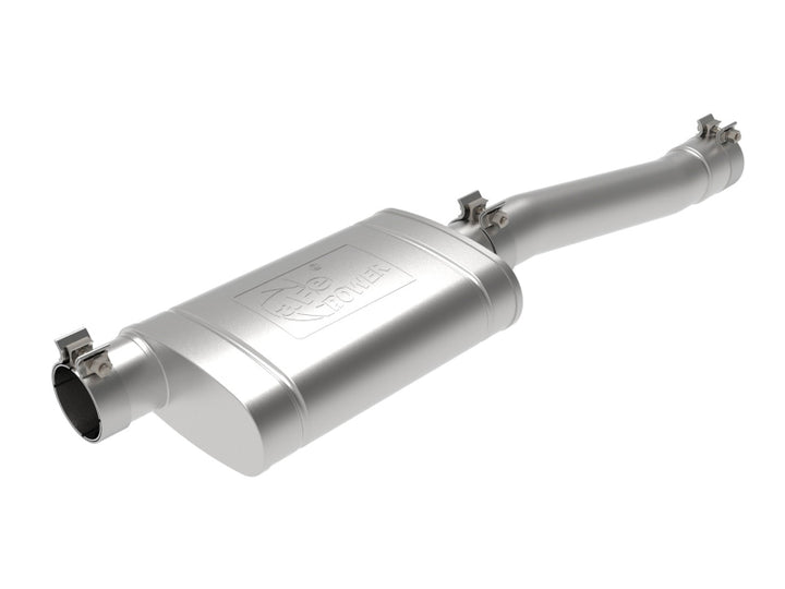 aFe 20-21 GM Trucks (V8-6.2L) 409 Stainless Steel Muffler Upgrade Pipe - Bull Strap