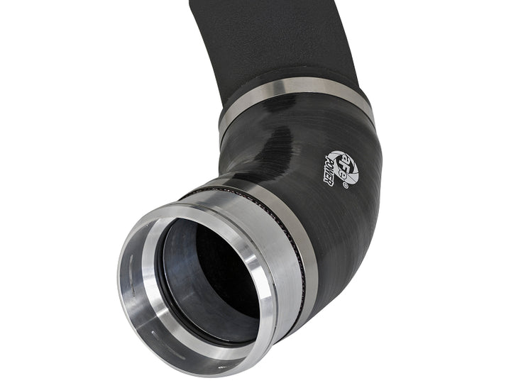 aFe 2017 Ford F-150 Raptor (tt) EcoBoost BladeRunner 3.5in to 3in Intercooler Tube Cold Side - Bull Strap