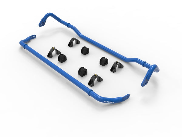 aFe 2020 Chevrolet Corvette C8 Control 3-Way Adjustable Front / Rear Sway Bar Set - Bull Strap