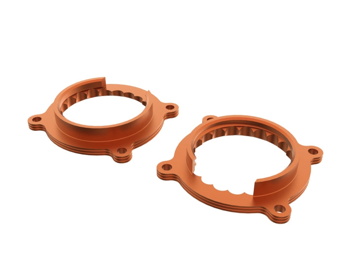 aFe 2024 Ford Mustang GT/ 2024 Ford Mustang Dark Horse V8 5.0L Silver Bullet Throttle Body Spacer - Bull Strap