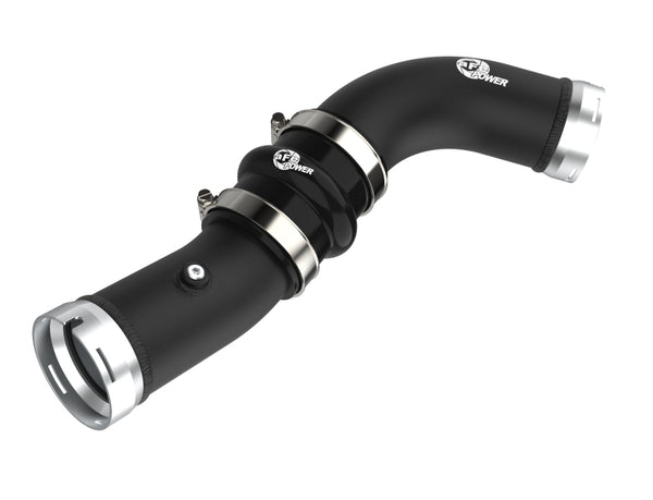 aFe 2024 Toyota Tacoma L4 2.4L (t) BladeRunner 2.5in Aluminum Hot Charge Pipe - Bull Strap