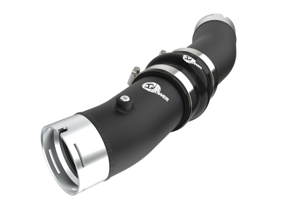 aFe 2024 Toyota Tacoma L4 2.4L (t) BladeRunner 3in Aluminum Cold Charge Pipe - Bull Strap