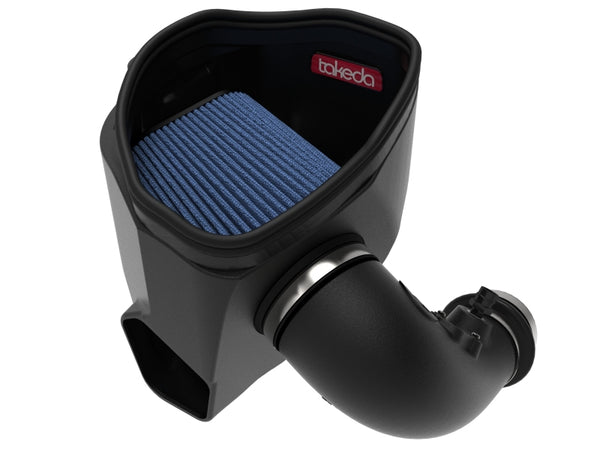 aFe 21-22 Toyota GR Supra Takeda Stage-2 Cold Air Intake System w/ Pro 5R Filter - Bull Strap