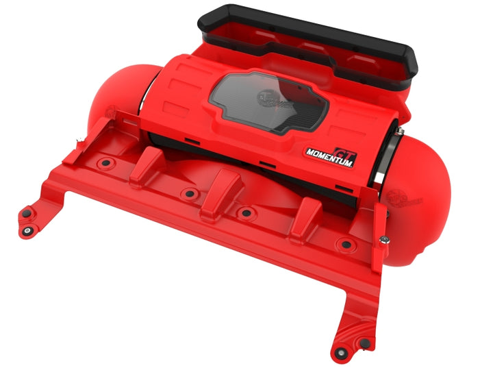 aFe 21-23 Dodge RAM 1500 TRX V8-6.2L Momentum GT Intake- Red - Bull Strap