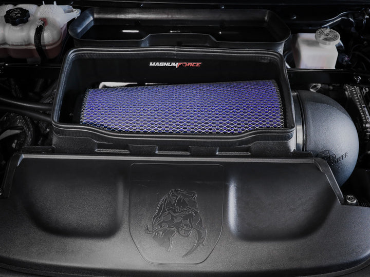 aFe 21-23 RAM 1500 TRX V8-6.2L SC Magnum FORCE Stage2 Cold Air Intake System w/Pro 5R - Bull Strap