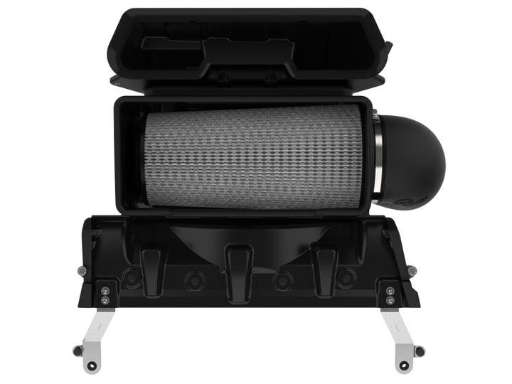 aFe 21-23 RAM 1500 TRX V8-6.2L SC Magnum FORCE Stage2 Cold Air Intake System w/Pro DRY S - Bull Strap