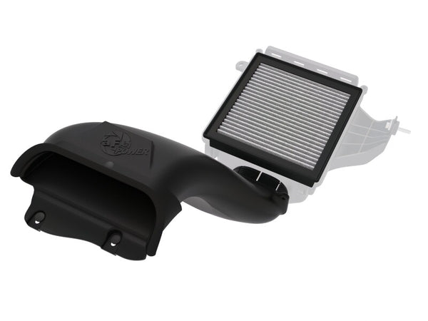 aFe 21-24 Ford F-150 V6/V8 Dynamic Air Scoop w/ Pro DRY S Filter (D.A.S. PLUS) - Bull Strap