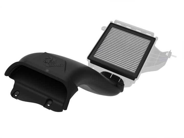 aFe 21-24 Ford F-150 V6/V8 Dynamic Air Scoop w/ Pro DRY S Filter (D.A.S. PLUS) - Bull Strap