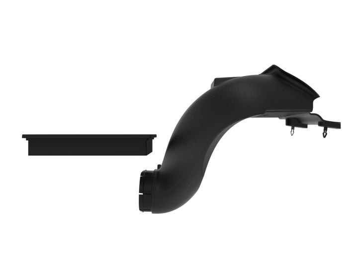 aFe 21-24 Ford F-150 V6/V8 Dynamic Air Scoop w/ Pro DRY S Filter (D.A.S. PLUS) - Bull Strap