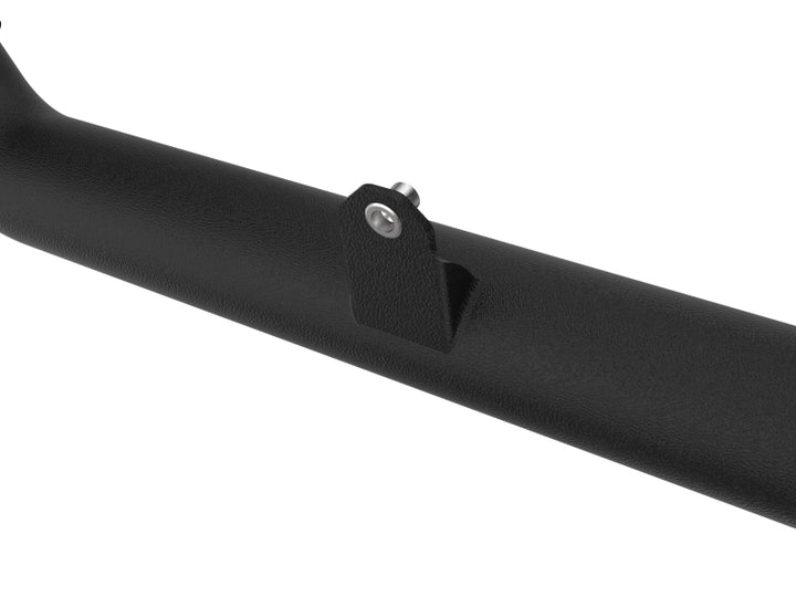 aFe 22-23 Ford Explorer BladeRunner Aluminum Hot and Cold Charge Pipe Kit - Blk - Bull Strap