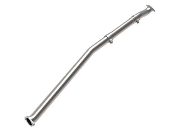 aFe 22-23 Hyundai Kona N L4-2.0L (t) Stainless Steel Takeda Exhaust Mid-Pipe - Bull Strap