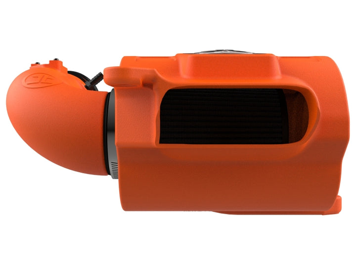 aFe 22-23 Toyota GR86 / Subaru BRZ Takeda Momentum Pro 5R Orange Edition Cold Air Intake System - Bull Strap