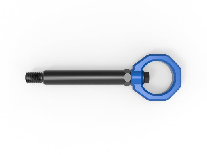 aFe 23-25 BMW M2 (G87) CONTROL Front / Rear Tow Hook - Blue - Bull Strap