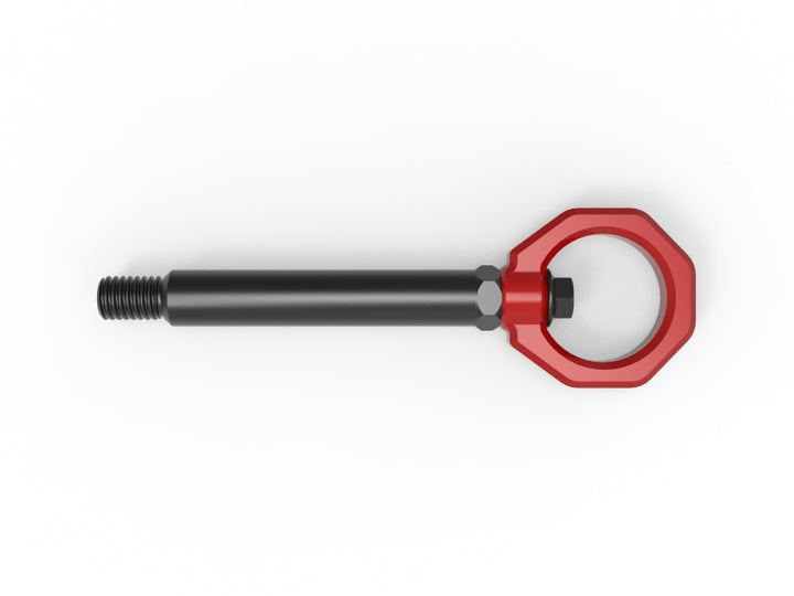 aFe 23-25 BMW M2 (G87) CONTROL Front / Rear Tow Hook - Red - Bull Strap