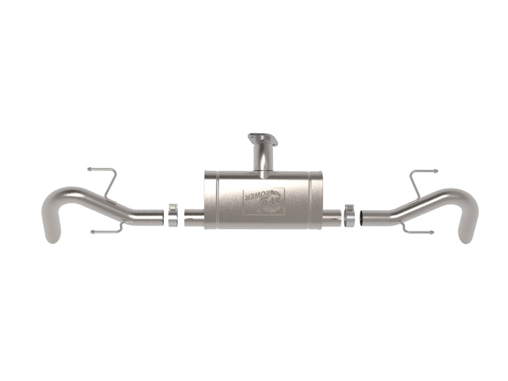 aFe 24-25 Mazda CX-90 Stainless Steel Axle Back System - Bull Strap