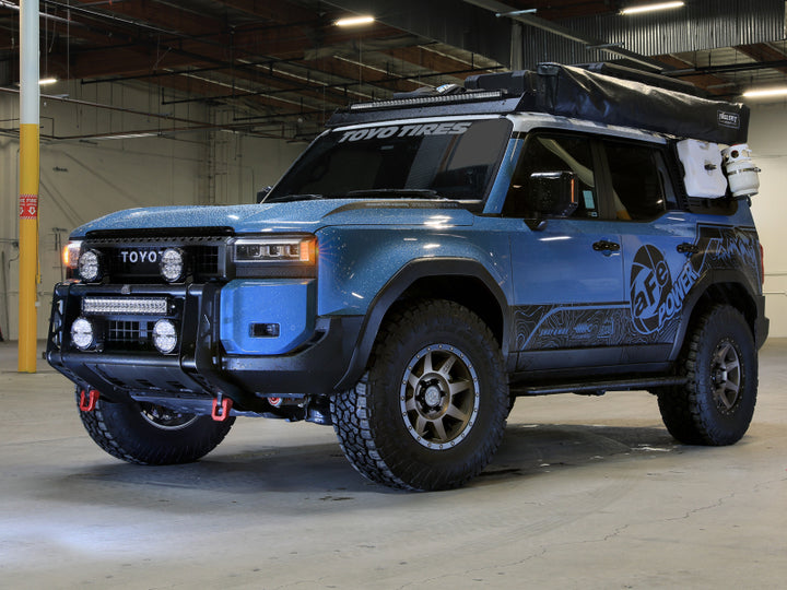 aFe 24-25 Toyota Land Cruiser (J250) POWER Terra Guard Bull Bar - Bull Strap