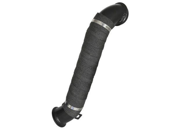 aFe ATLAS 3in Steel Down-Pipe 04.5-10 GM Diesel Trucks V8 6.6L (td) LLY/LBZ/LMM - Bull Strap