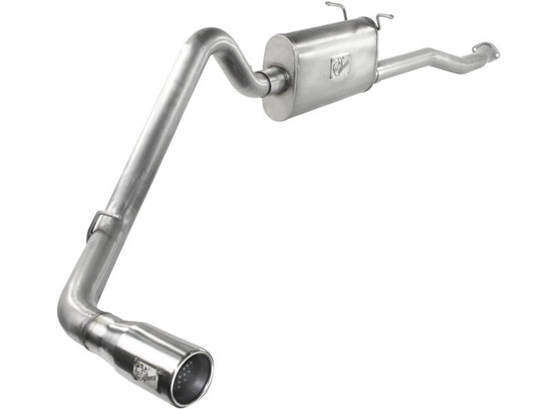aFe ATLAS Cat-Back Exhaust AL 98-11 Ford Ranger L4 2.3/2.5 V6 3.0/4.0L - Bull Strap