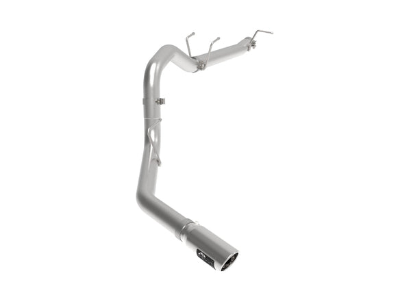 aFe Apollo GT Series 3-1/2in 409 SS Axle-Back Exhaust 17-20 Ford F-250/F-350 Polished Tip No Muffler - Bull Strap