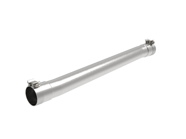 aFe Apollo GT Series 3in 409 SS Muffler Delete Pipe 2019 GM Silverado/Sierra 1500 V8-6.2L - Bull Strap