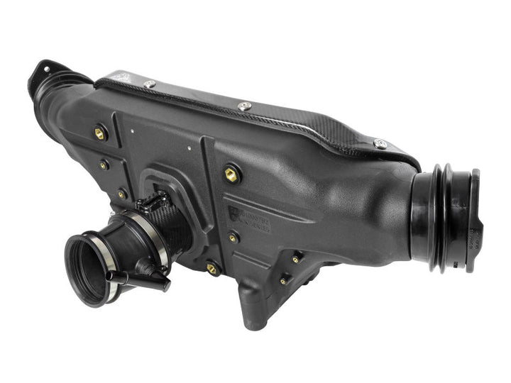 aFe Black Series Carbon Fiber Pro 5R Air Intake System 2020 Chevrolet Corvette C8 V8 6.2L - Bull Strap