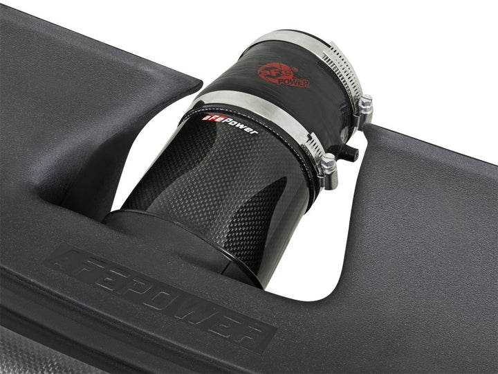 aFe Black Series Cold Air Intake 12-15 Porsche Carrera/Carrera S 3.4L/3.8L - Bull Strap