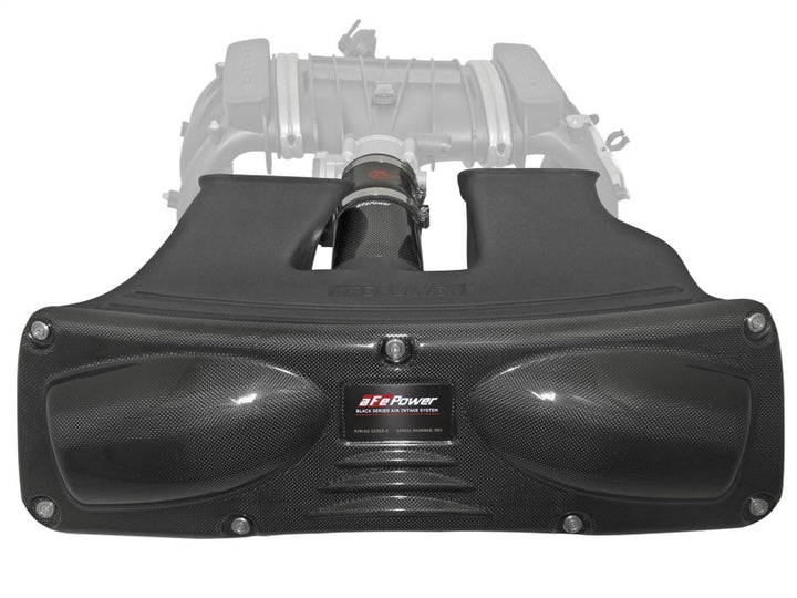 aFe Black Series Cold Air Intake 12-15 Porsche Carrera/Carrera S 3.4L/3.8L - Bull Strap
