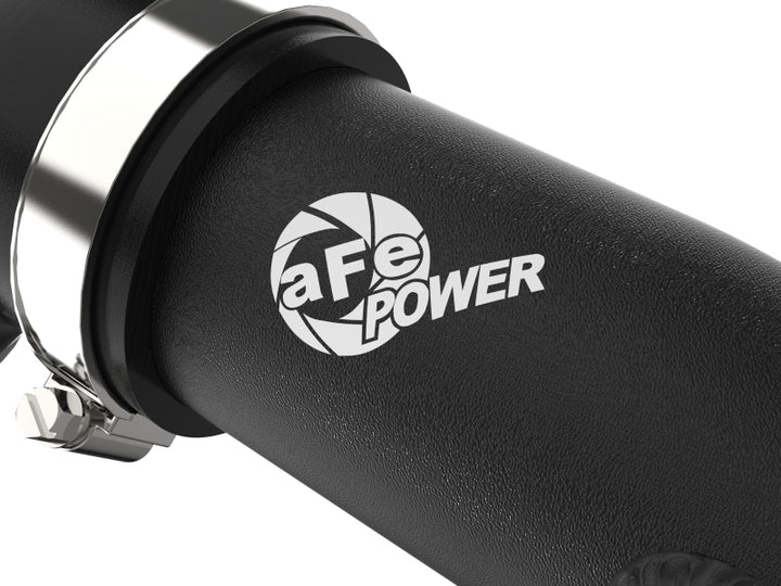 aFe BladeRunner 2-1/2 IN Aluminum Cold Charge Pipe Black 17-20 Hyundai Elantra GT L4-1.6L (t) - Bull Strap