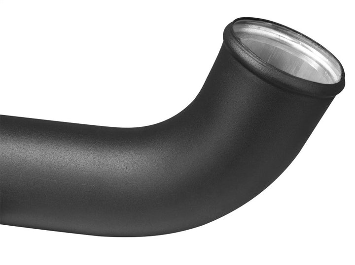 aFe BladeRunner 3in Black Intercooler Hot Cold Side Tubes Combo 02-04 GM Diesel Trucks 6.6L V8 (td) - Bull Strap