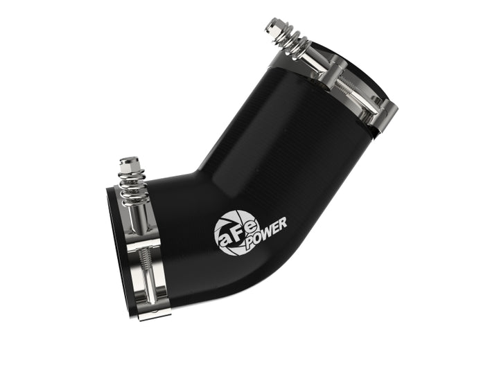 aFe BladeRunner Aluminum Hot and Cold Charge Pipe Kit Black RAM Diesel Trucks 19-23 L6-6.7L (td) - Bull Strap