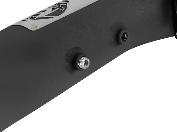 aFe BladeRunner Black Intercooler Tubes Combo 2016 GM Colorado/Canyon I4-2.8L (td) - Bull Strap