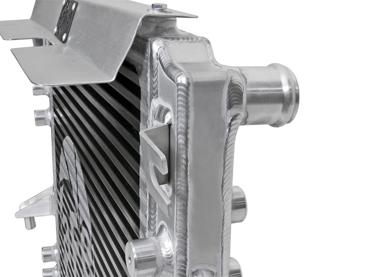 aFe BladeRunner GT Series Bar and Plate Radiator w/ Black Hoses 12-18 Jeep Wrangler (JK) V6 3.6L - Bull Strap