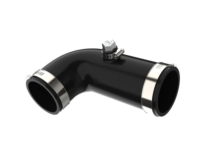 aFe BladeRunner Intercooler Hot & Cold Side Tubes Combo 20-21 GM Trucks 3.0L (td) - Black - Bull Strap