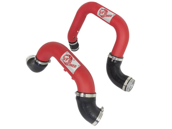 aFe BladeRunner Red Intercooler Tubes Combo 2016 GM Colorado/Canyon I4-2.8L (td) - Bull Strap