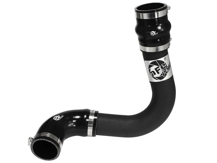 aFe Bladerunner 2.5in Intercooler Cold Side Tubes, 13-14 Ford Focus ST 2.0L (t) *Black* - Bull Strap