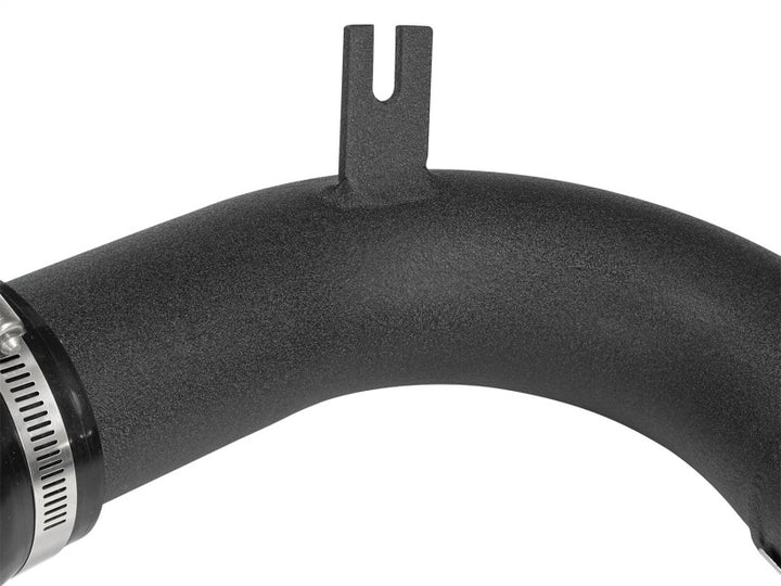 aFe Bladerunner 2.5in Intercooler Cold Side Tubes, 13-14 Ford Focus ST 2.0L (t) *Black* - Bull Strap