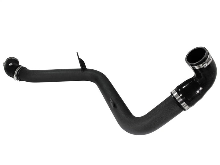 aFe Bladerunner 2.5in Intercooler Hot Side Tubes, 13-14 Ford Focus ST 2.0L (t) *Black* - Bull Strap