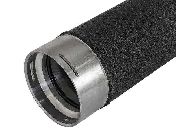 aFe Bladerunner 3in Hot and Cold Side Black Intercooler Tubes 2017 Ford Diesel Trucks V8 6.7L (td) - Bull Strap