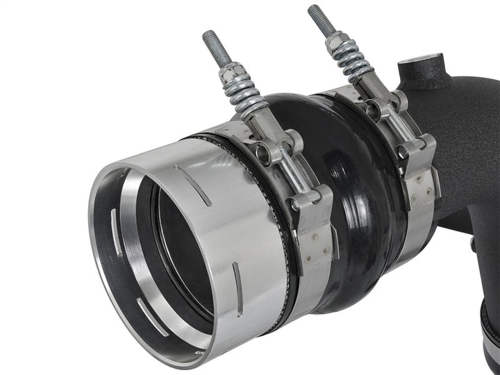 aFe Bladerunner 3in Intercooler Cold Side Tube for 2017 Ford Diesel Trucks V8-6.7L (td) - Bull Strap