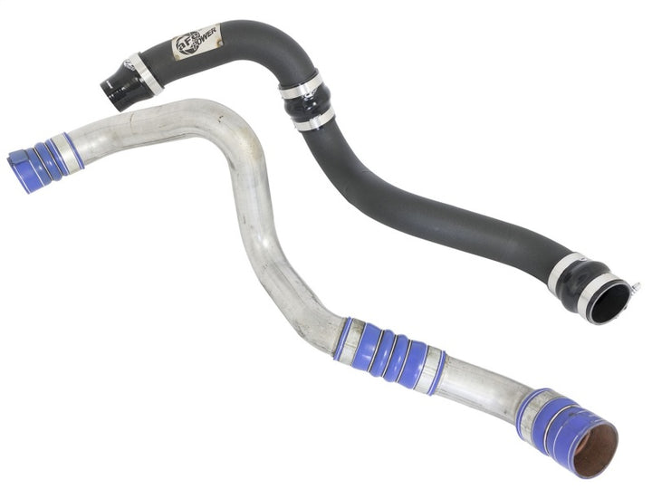 aFe Bladerunner 3in Intercooler Tubes Combo 11-16 GM Diesel Trucks V8 6.6L (td) LML - Bull Strap