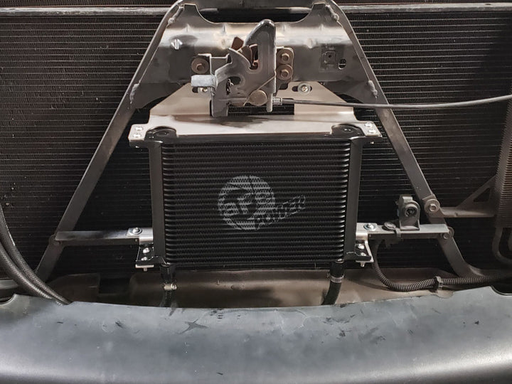 aFe Bladerunner Auto. Transmission Oil Cooler Kit 99-13 Chevrolet Silverado 1500 - Bull Strap