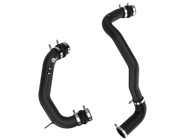 aFe Bladerunner Intercooler 3in Inlet/Outlet Tube 08-10 Ford Diesel Trucks V8 6.4L (td) - Bull Strap