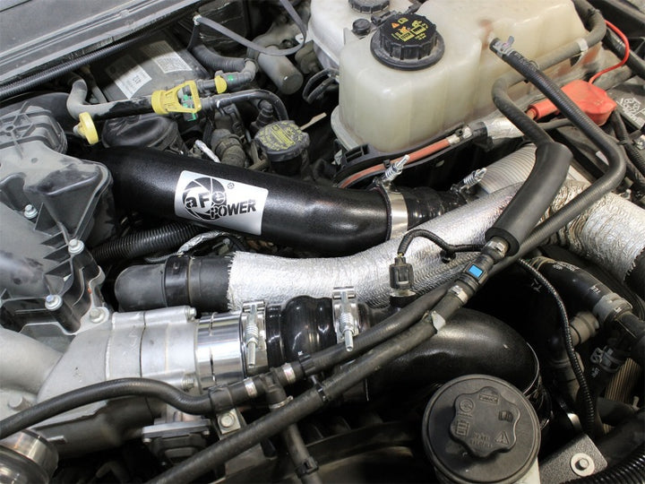aFe Bladerunner Intercooler Hot Side Tube, 11-15 Ford Diesel Trucks V8-6.7L (td) - Bull Strap
