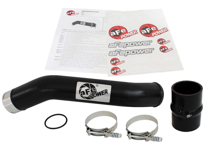 aFe Bladerunner Intercooler Hot Side Tube, 11-15 Ford Diesel Trucks V8-6.7L (td) - Bull Strap